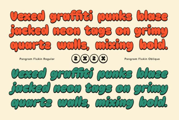 Flukin Font - Preview 3