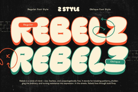 Flukin Font - Preview 4