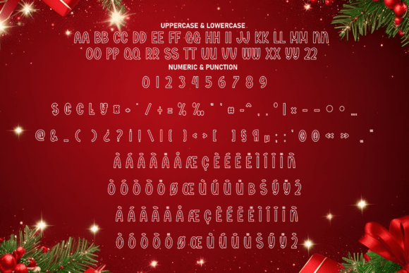 Funny Christmas Font - Preview 6