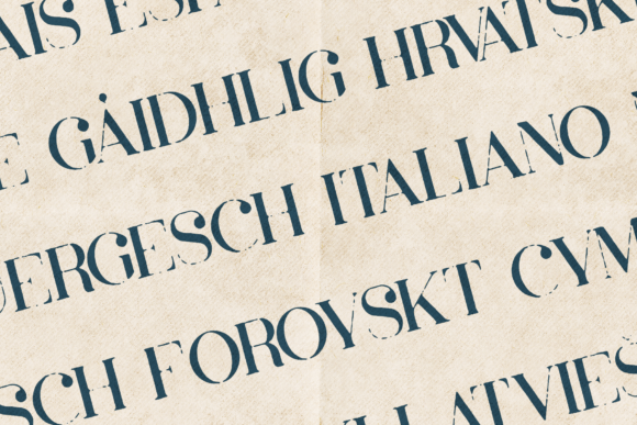 Inara Font PNG with transparent background - Preview 2