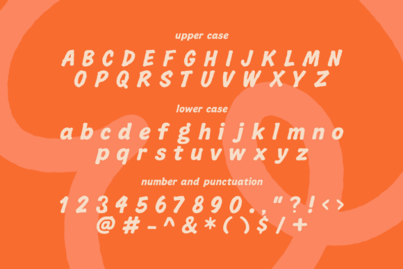 Ink Mokarino Font PNG with transparent background - Preview 1