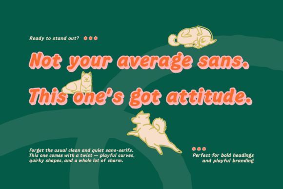 Ink Mokarino Font PNG with transparent background - Preview 3