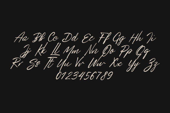 Kalissa Font PNG with transparent background - Preview 1