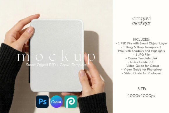 Kindle Case Mockup