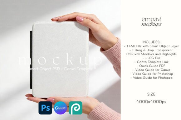 Kindle Case Mockup