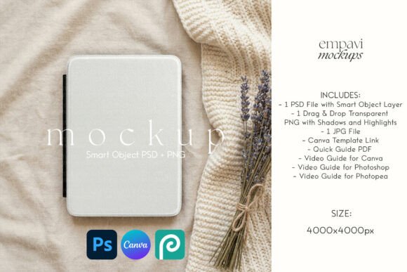 Kindle Case Mockup