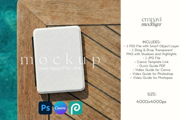 Kindle Case Mockup