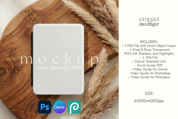 Kindle Case Mockup