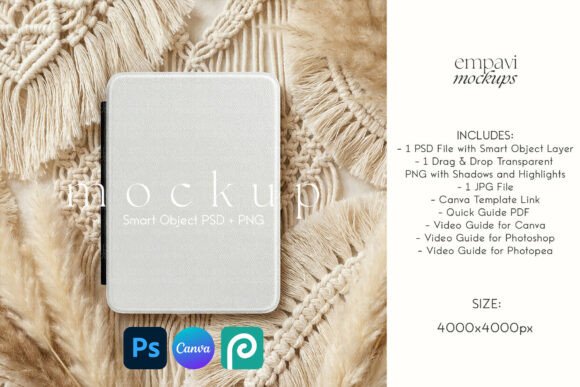 Kindle Case Mockup
