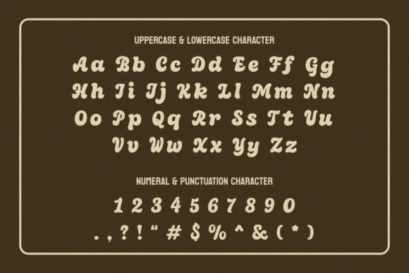 Loabura Font PNG with transparent background - Preview 1