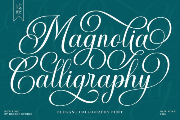 Magnolia Calligraphy Fonts