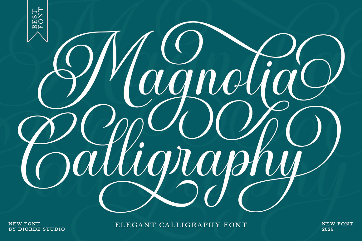 Magnolia Calligraphy Font