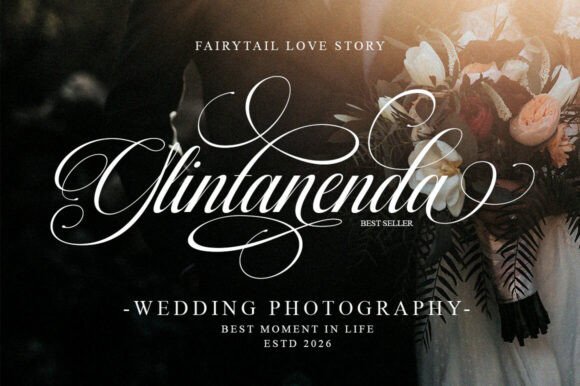 Mallestian Script Font PNG with transparent background - Preview 4