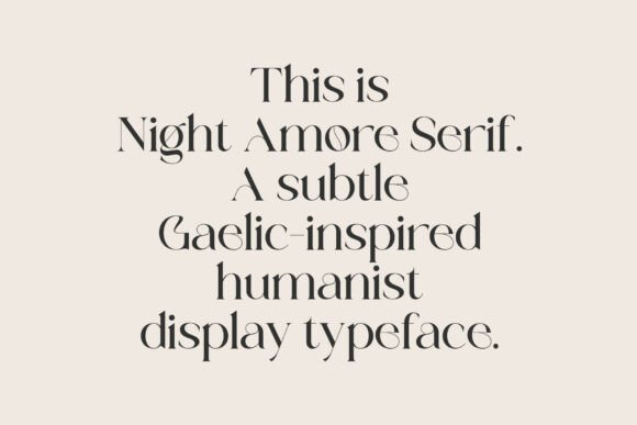 Night Amore Font PNG with transparent background - Preview 1