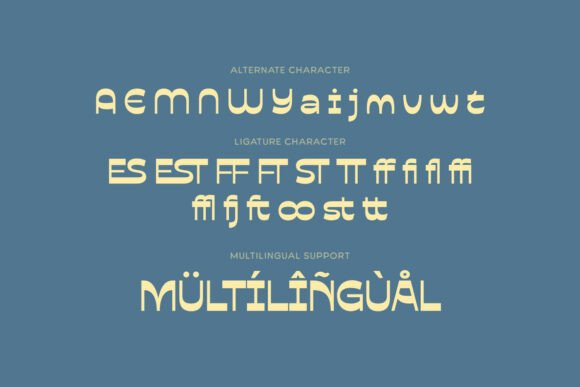 Reyspiro Font font preview - 6