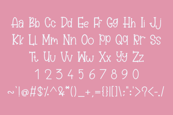 Rillwood Font PNG with transparent background - Preview 6