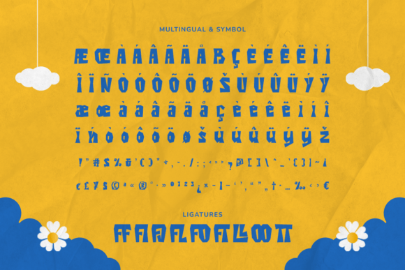 Rooslack Font font preview - 2