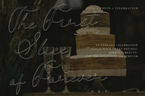 Sentaphira Font PNG with transparent background - Preview 3