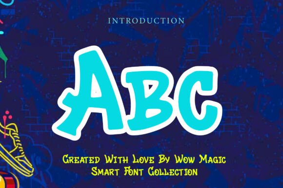 Simple Paint Drip Font PNG with transparent background - Preview 1