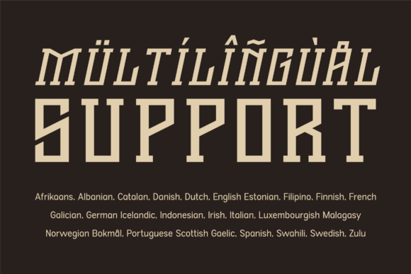 Slamron Font PNG with transparent background - Preview 3