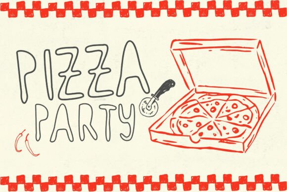 Snappy Sketch Font PNG with transparent background - Preview 1