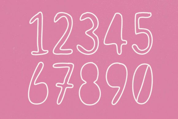 Snappy Sketch Font PNG with transparent background - Preview 2