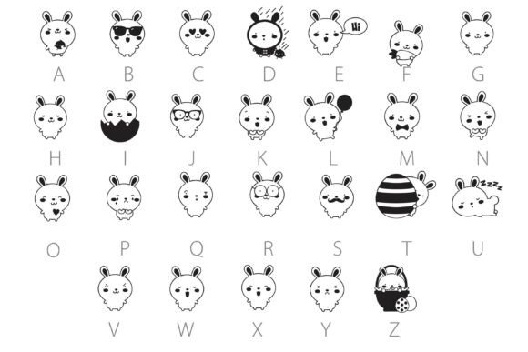 Baby Beakers Dingbats Font - Preview 2