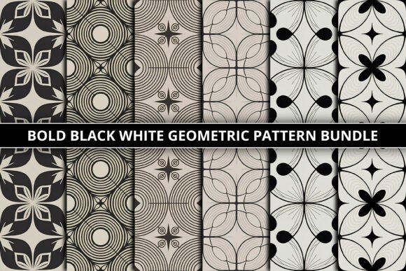 Geometric Camo Pattern Bundle Graphic by Motin · Creative Fabrica
