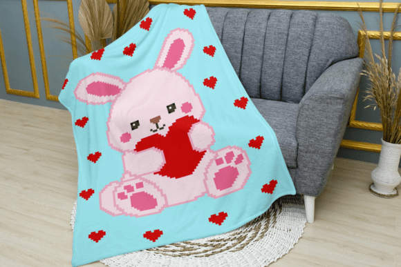 Bunny Crochet Blanket Pattern