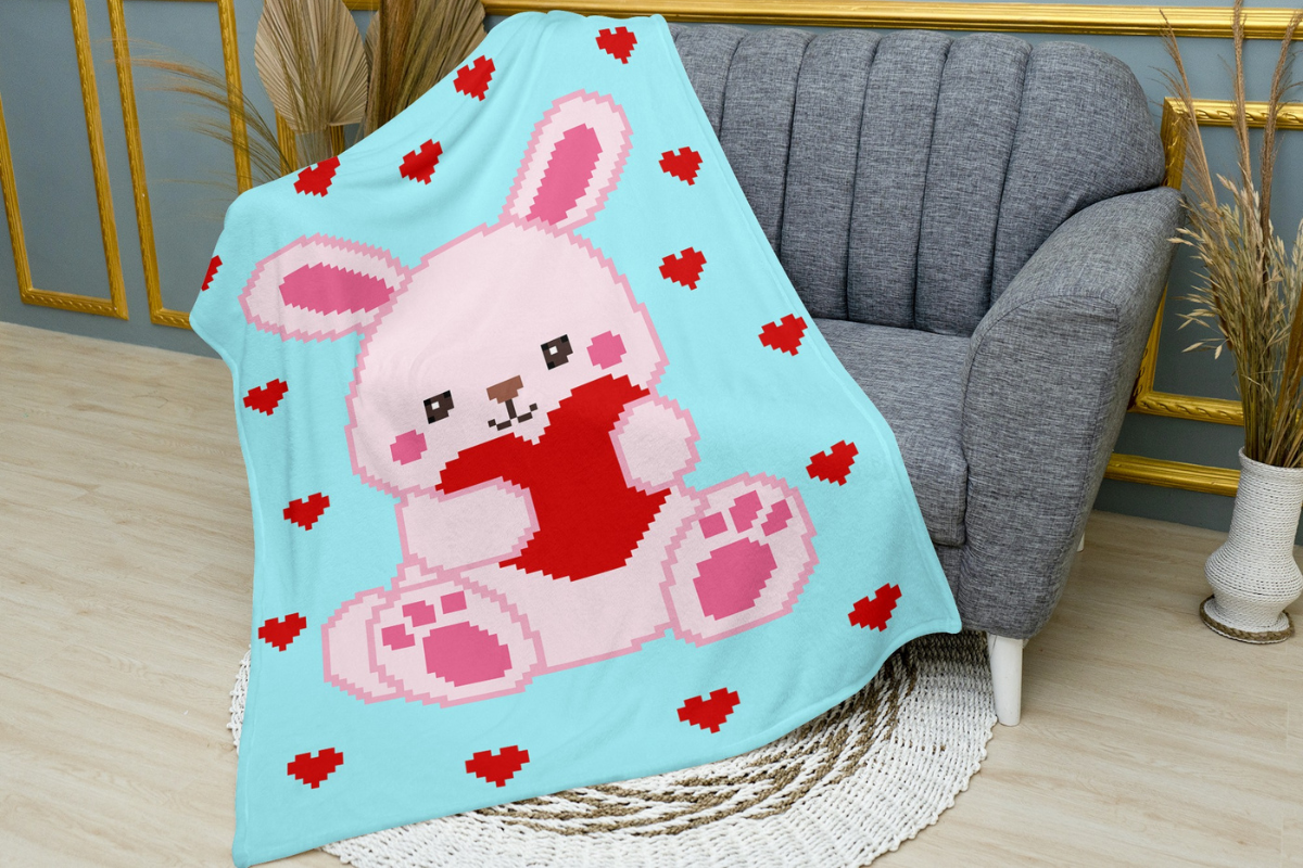 Bunny Crochet Blanket Pattern