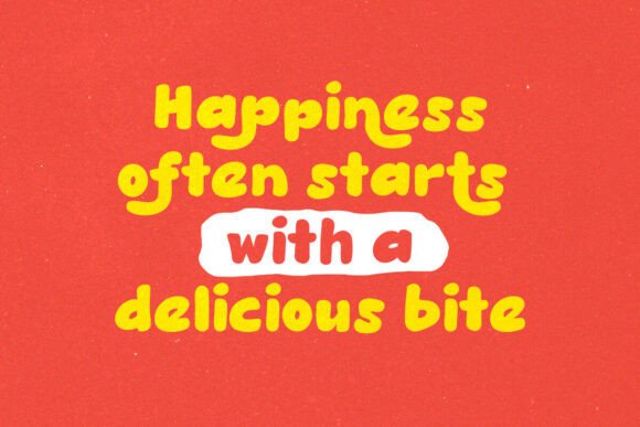 Butter Toast Font - Preview 5