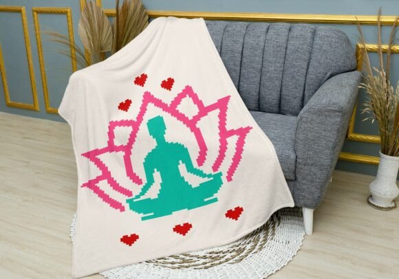 C2C Crochet Blanket Pattern Meditation