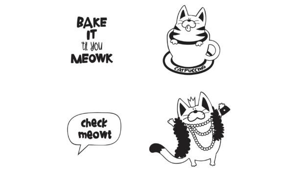 Check Meowt Dingbats Font - Preview 5