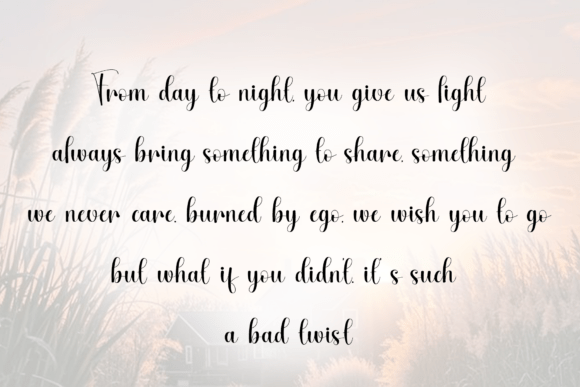Cristy Birthday Font PNG with transparent background - Preview 2