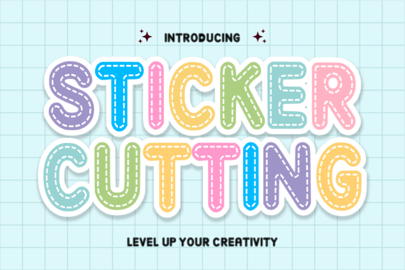 Disney Stitches Font - Preview 1