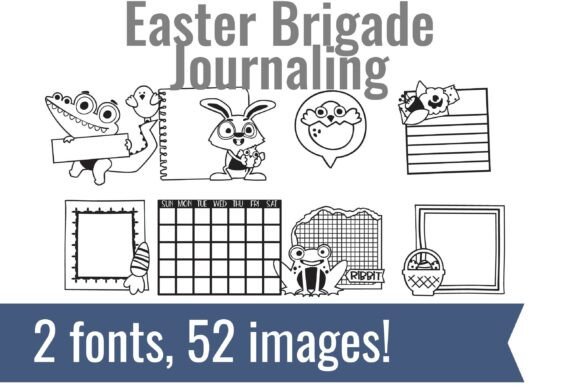 Easter Brigade Dingbats Font - Preview 1