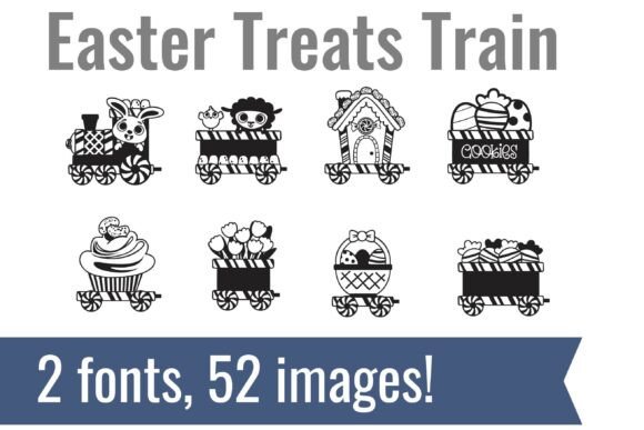 Easter Treats Dingbats Font - Preview 1