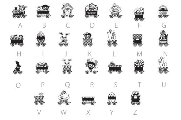 Easter Treats Dingbats Font - Preview 2