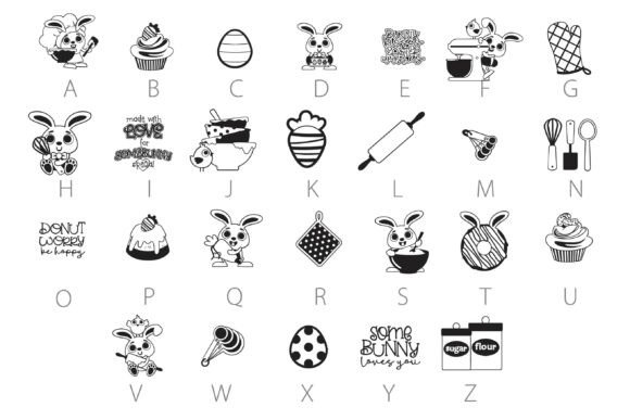 Easter Treats Dingbats Font - Preview 3