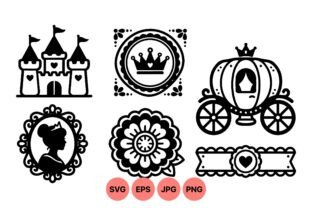 Fairy Tale Royal SVG Clipart Graphic by DesignVectx · Creative Fabrica