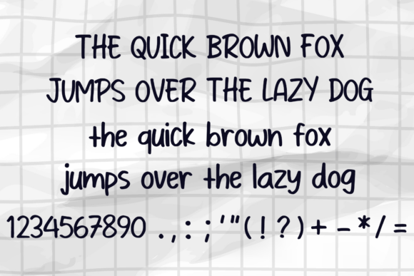 Free Flow Handwriting Font - Preview 4