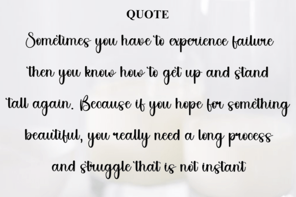 Goodbye February Font PNG with transparent background - Preview 3