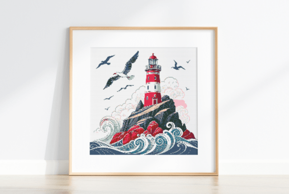 Lighthouse Cross Stitch Pattern