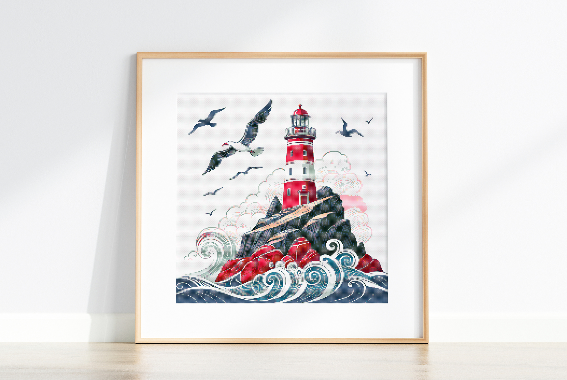 Lighthouse Cross Stitch Pattern