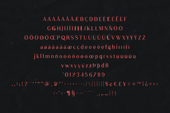 Ludic Font PNG with transparent background - Preview 4