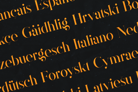 Magoa Font PNG with transparent background - Preview 2