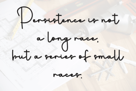 Ornament Quality Font PNG with transparent background - Preview 3