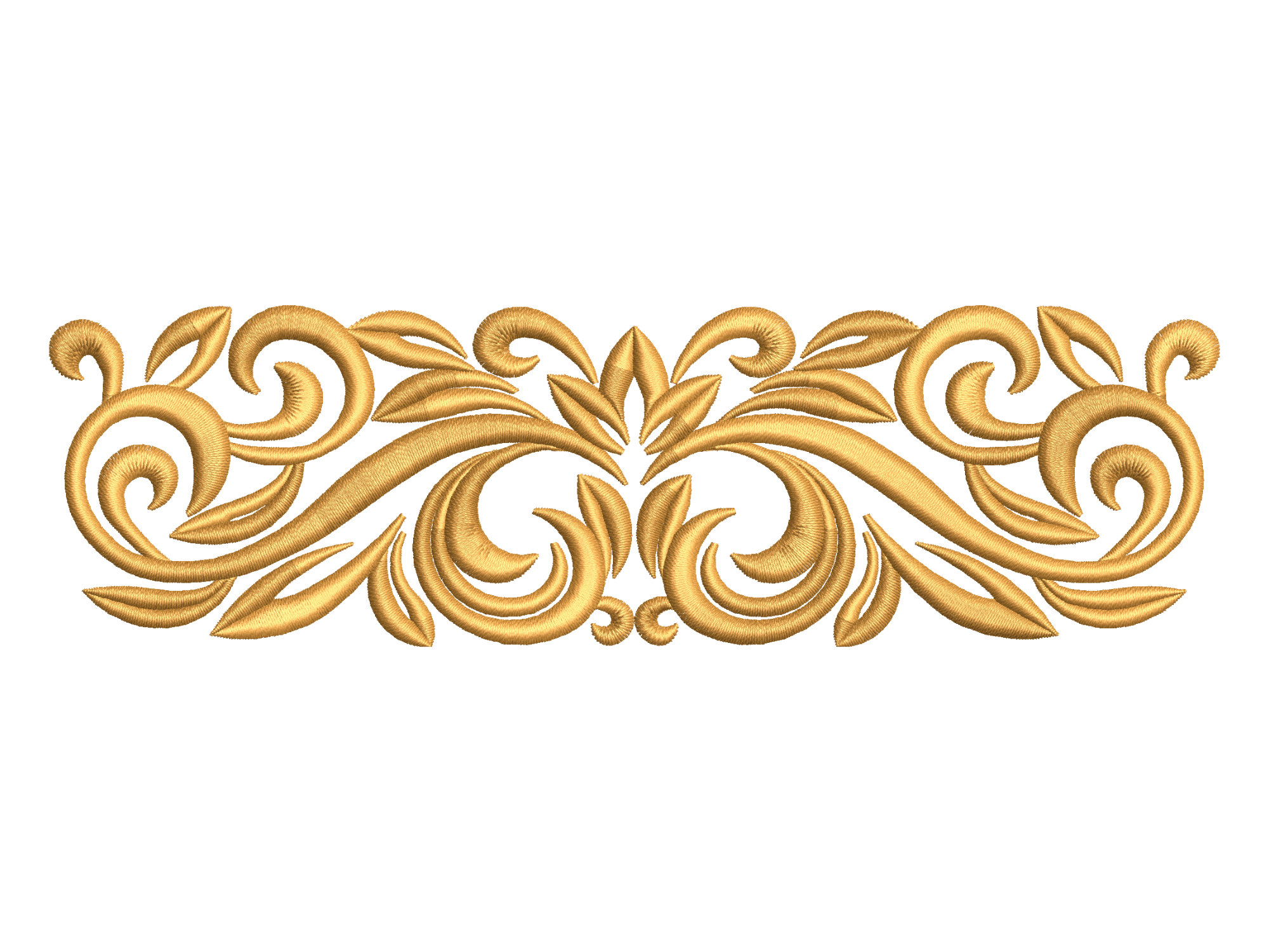 Ottoman Symmetric Border Embroidery