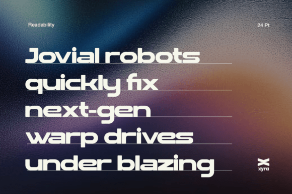 Qianor Font PNG with transparent background - Preview 6