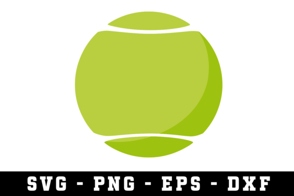 Tennis Ball Svg Cut Files Graphics